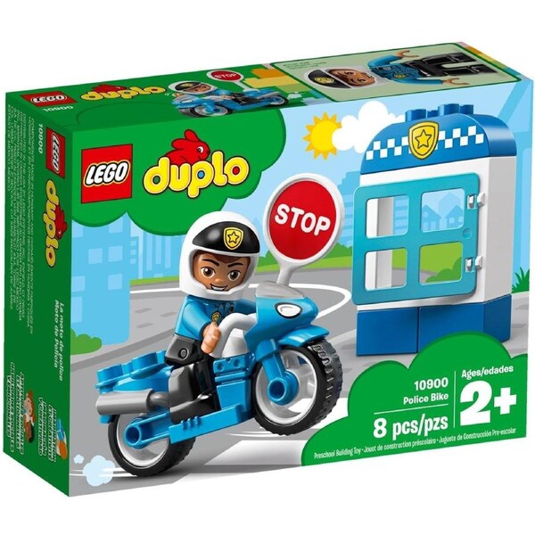 LEGO 10900 Police Bike - DUPLO Town Motorcycle Playset