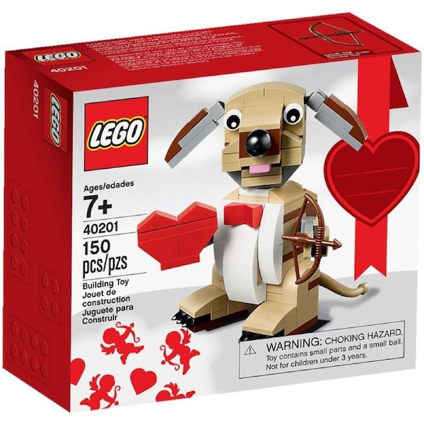LEGO 40201 Valentine's Cupid Dog Building Kit