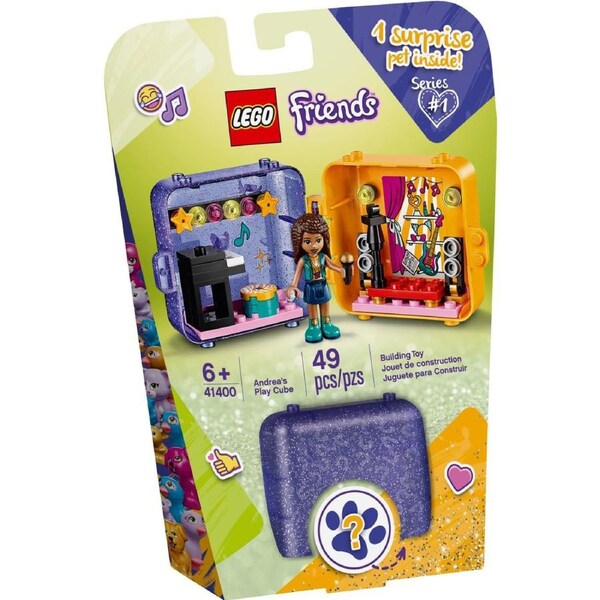 LEGO 41400 Andrea's Play Cube: Portable Mini Music Toy
