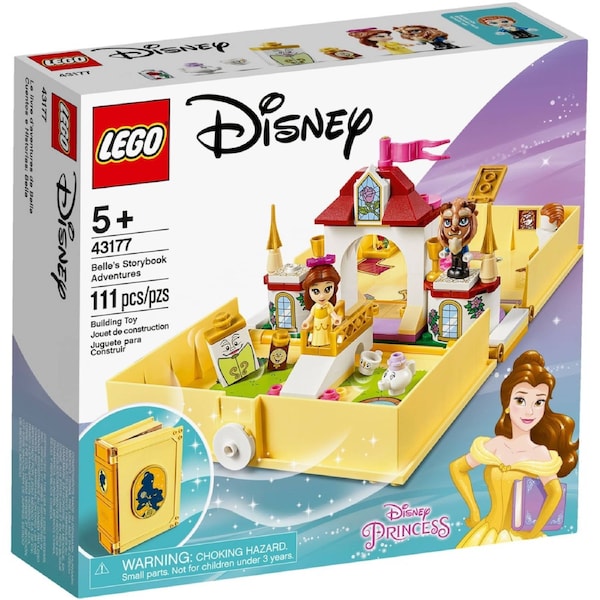 LEGO 43177 Belle's Storybook Adventures - Disney Beauty & the Beast