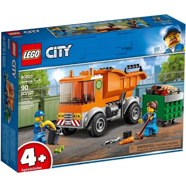 LEGO 60220 Garbage Truck 4+ Building Toy for Kids