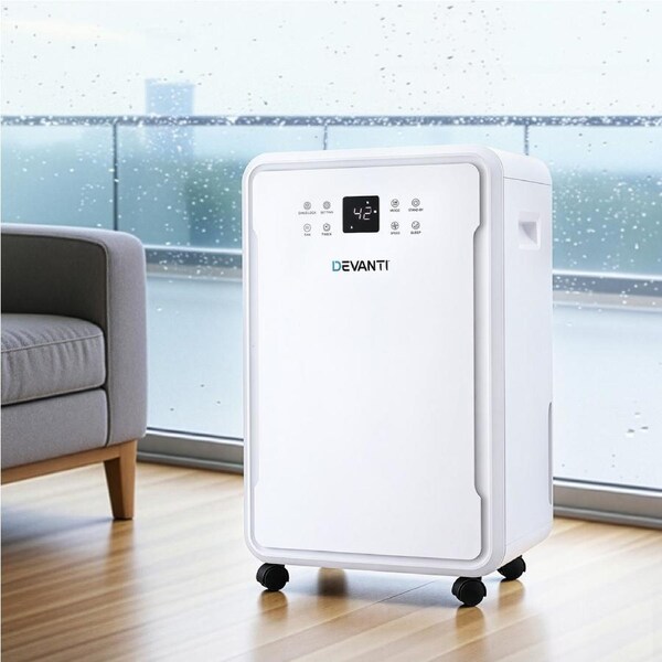 Devanti 50L/Day Dehumidifier Air Purifier White