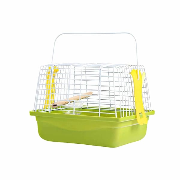Portable Bird Cage for Small Pet Travel-Friendly Durable Design