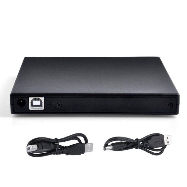 USB External CD DVD ROM Writer Burner Player Drive PC Laptop for Windows Mac