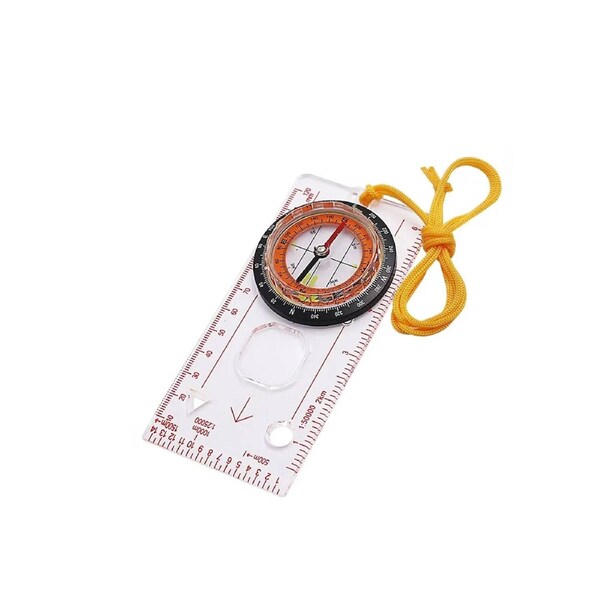 Orienteering Baseplate Compass Lensatic Map Tactical Army Gear Outdoor Hiking
