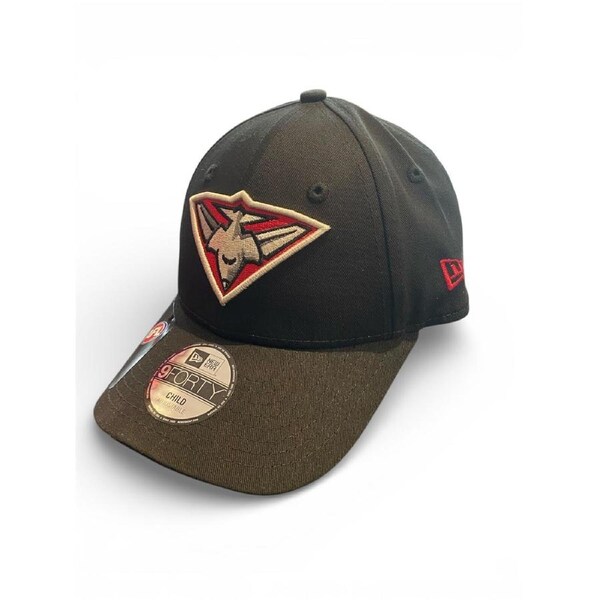 Essendon Bombers AFL NEW ERA Child Cap - BLACK
