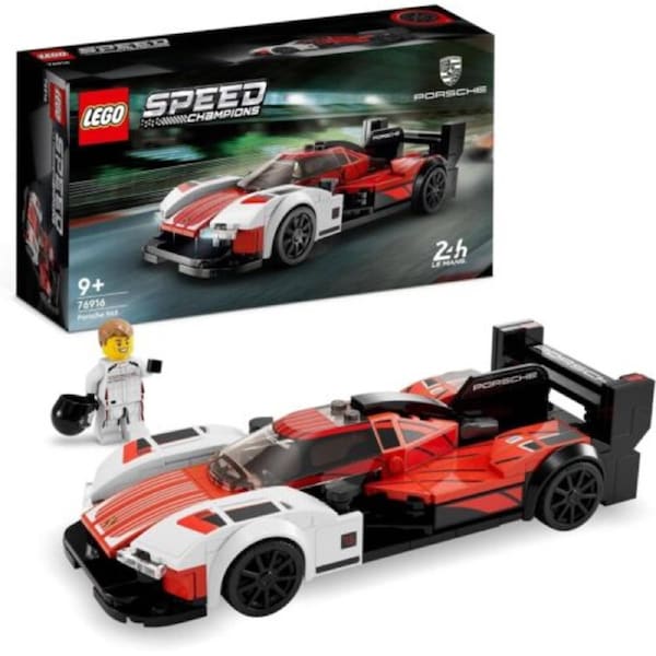 LEGO 76916 Speed Champions Porsche 963 Set Le Mans Daytona Hybrid Sports Car