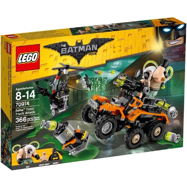 LEGO 70914 Bane Toxic Truck Attack Batman Movie Set