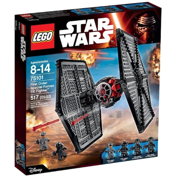 LEGO 75101 First Order TIE Fighter + 4 Minifigures