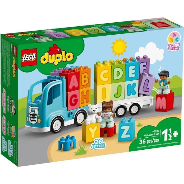 LEGO 10915 DUPLO Alphabet Truck: Learn & Play