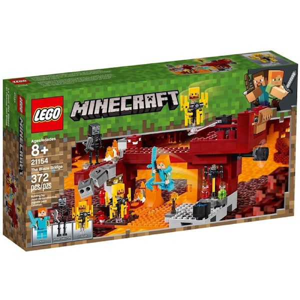 LEGO 21154 Minecraft The Blaze Bridge Set