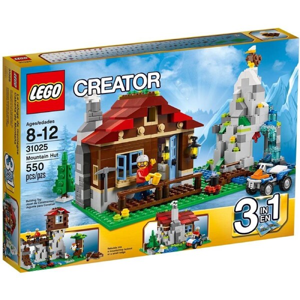 LEGO 31025 Mountain Hut 3-in-1 Explorer Adventure
