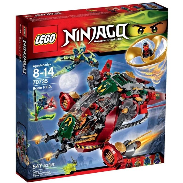 LEGO 70735 Ronin R.E.X. NINJAGO Airship & Airjitzu Flyer