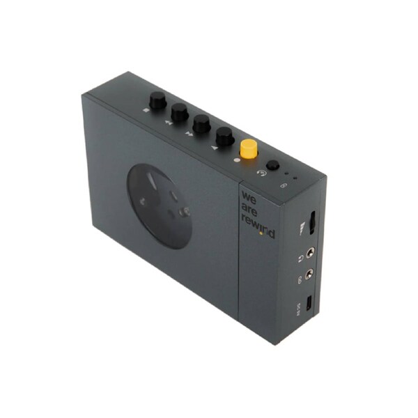 We Are Rewind Portable Cassette Player & Recorder - Keith, Grey