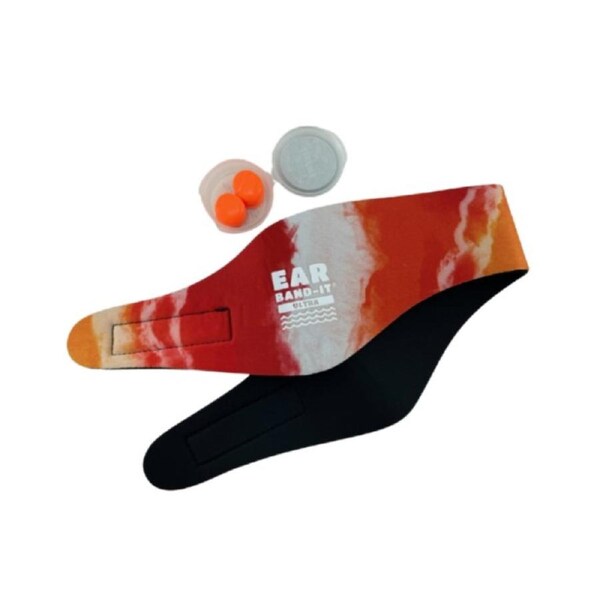 Putty Buddies Ultra Ear Bandit Small With Ear Plug 42-47cm 18 Months Orange Red dye