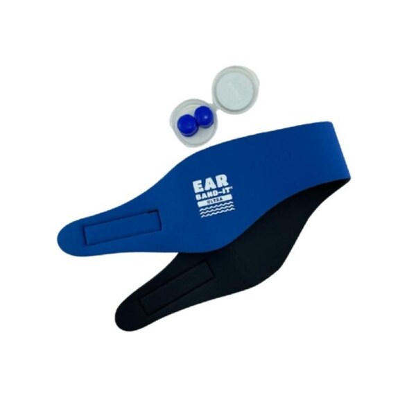 Putty Buddies Ultra Ear Bandit Medium With Ear Plug 47-52cm 2-7 Years Blue