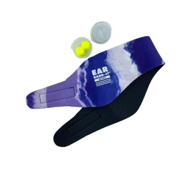 Putty Buddies Ultra Ear Bandit Medium With Ear Plug 47-52cm 2-7 Years Purple Dye