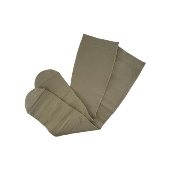 Travel Flight Socks Knee High Beige XXL (1 Pair)