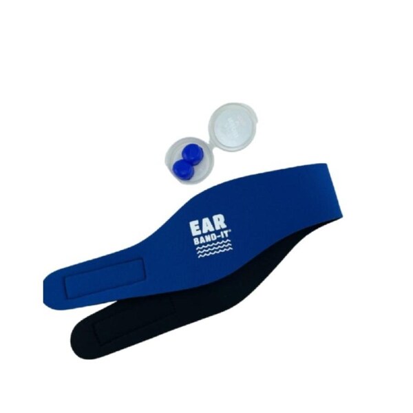 Putty Buddies Ear Bandit Medium With Ear Plug 47-52cm 2-7 Years Blue