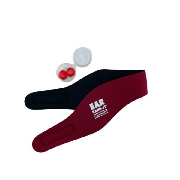 Putty Buddies Ear Bandit Medium With Ear Plug 47-52cm 2-7 Years Red