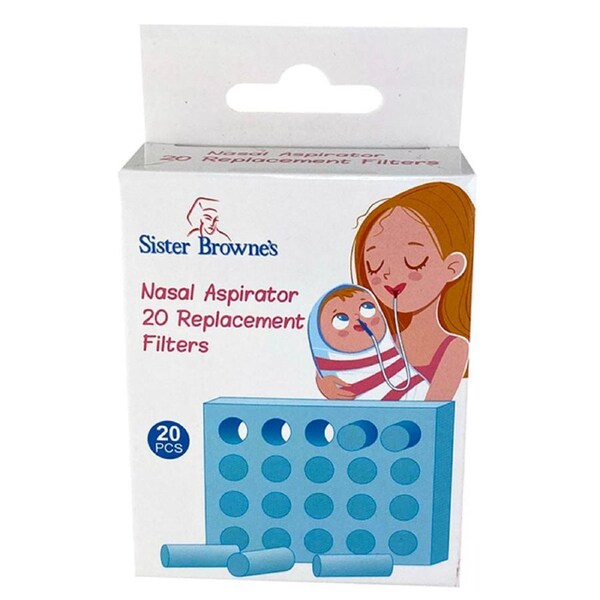 Sister Brownes Nasal Aspirator 20 Replacement Filters