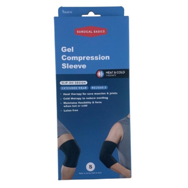 Surgical Basics Gel Compression Sleeve Small