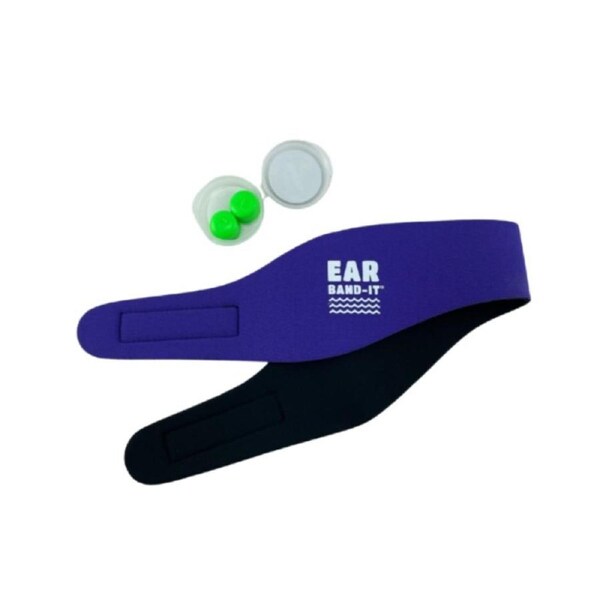 Putty Buddies Ear Bandit Small With Ear Plug 42-47cm 18 Months Purple