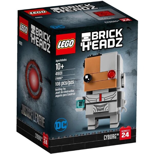 LEGO 41601 Cyborg BrickHeadz Justice League Building Kit