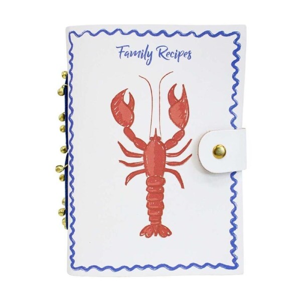 LVD Leather Mediterranean Family Recipes Writing Notebook Journal 13x18cm