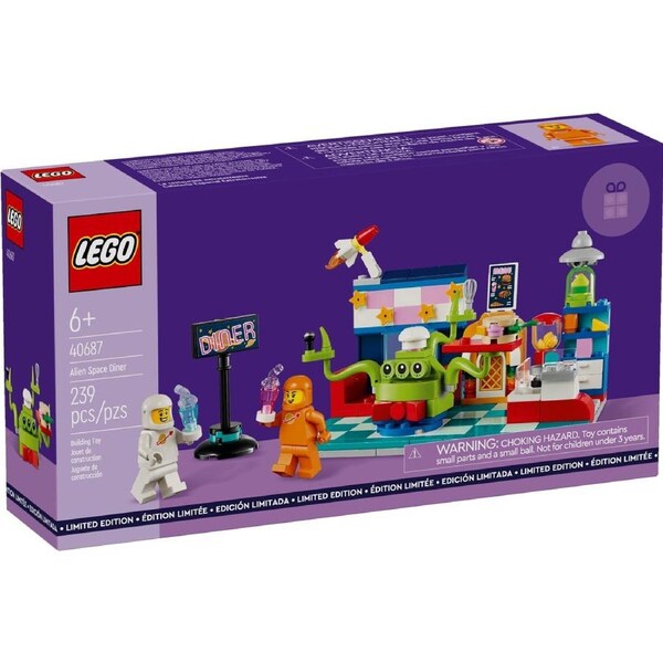 LEGO Space Exclusive GWP 40687 Alien Space Diner
