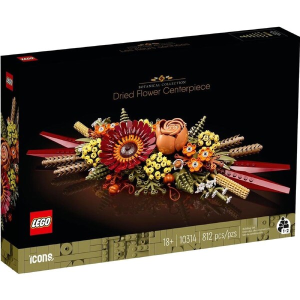 LEGO ICONS Series 10314 Dried Flower Centerpiece