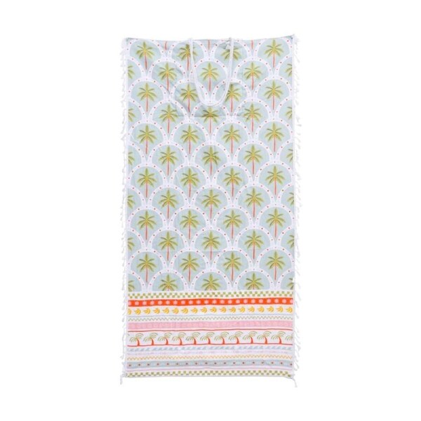 LVD 2-in-1 Palm Deco Kids Microfibre Towel & Tote Bag 70x140cm