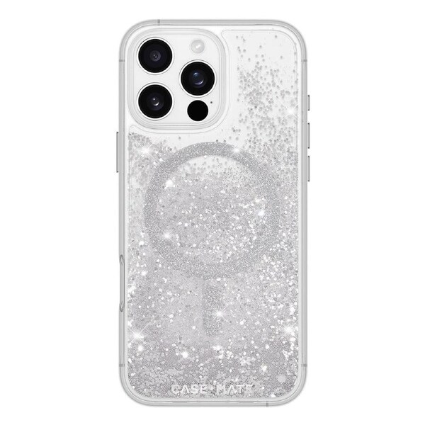 Case-Mate Waterfall MagSafe Case - For iPhone 16 Pro Max - Silver - Silver [CM054612]