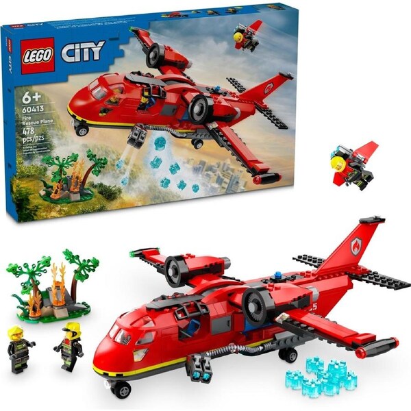 LEGO City 60412 Fire Rescue Plane