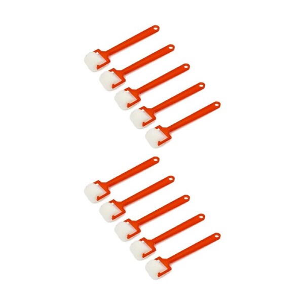 10PK Educational Colours Economical Sponge Paint Roller 25mm Kids Art/Craft