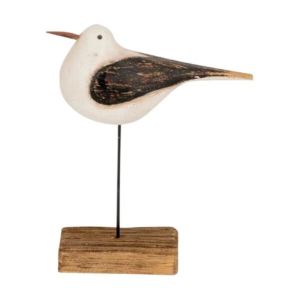 Large Timber Seabird Indoor/Outdoor Home Decor Ornament 20x18x6.8cm