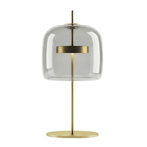 Nordhavn Replica Jube Table Lamp, 240V Grey Modern Glass Dome Bedside Desk Light, SAA Certified