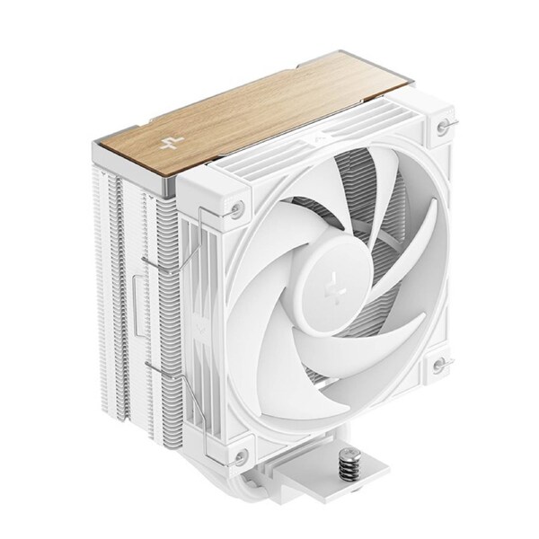 DeepCool AK400 G2 WH Wood Grain Top Cover CPU Cooler, 4 Heat Pipes, 4-pin PWM