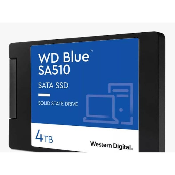 Western Digital WD Blue 4TB 2.5' SATA SSD 560R/530W MB/s 95K/82K IOPS 600TBW