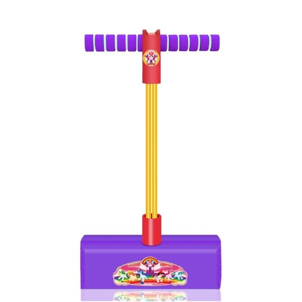 HOLALA Foam Pogo Jumper Outdoor Toy for Kids-Purple