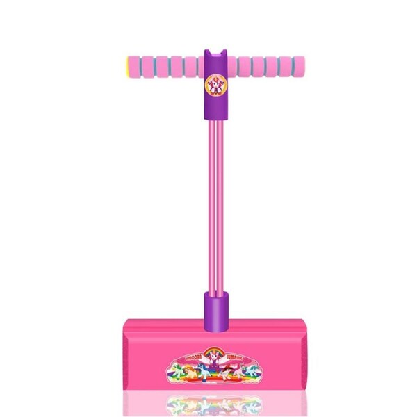HOLALA Foam Pogo Jumper Outdoor Toy for Kids-Pink