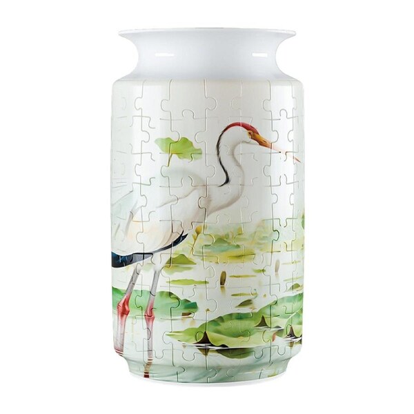 HOLALA 3D Puzzle Vase DIY Floral Bouquet for Home Decor-Lotus