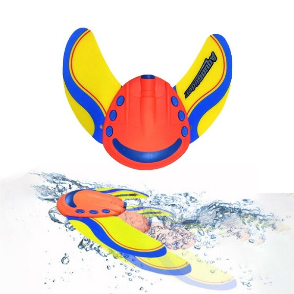 HOLALA Self-Propelled Aquatic Glider Adjustable Fins for Water Games-Orange