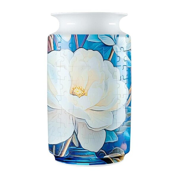 HOLALA 3D Puzzle Vase DIY Floral Bouquet for Home Decor-Orchid