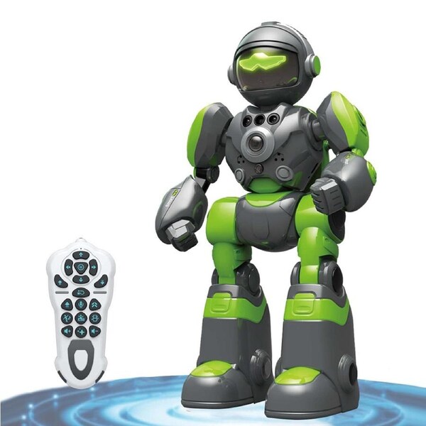 HOLALA RC Robot Toy Gesture Sensing Interactive Warrior-1538 Green