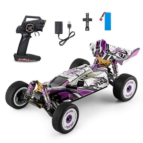 HOLALA Remote Control Racing Car 60km/h High Speed with Aluminum Alloy Chassis