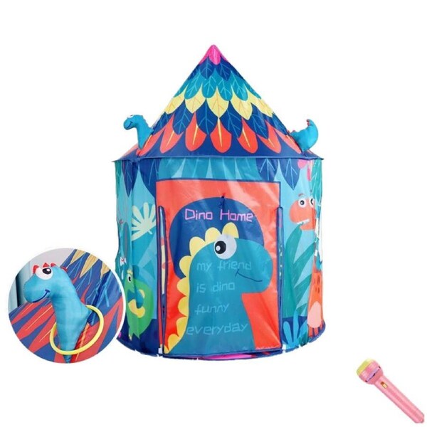 HOLALA Foldable Pop-Up Play Tent Playhouse-3DDinosaur
