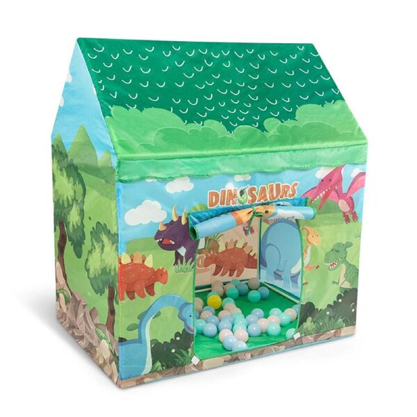 HOLALA Kids Pretend Play Tent Dinosaur House
