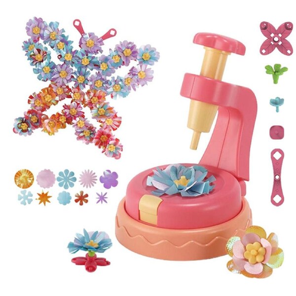 HOLALA Fabric Flower Bouquet DIY Kit for Ages 3+