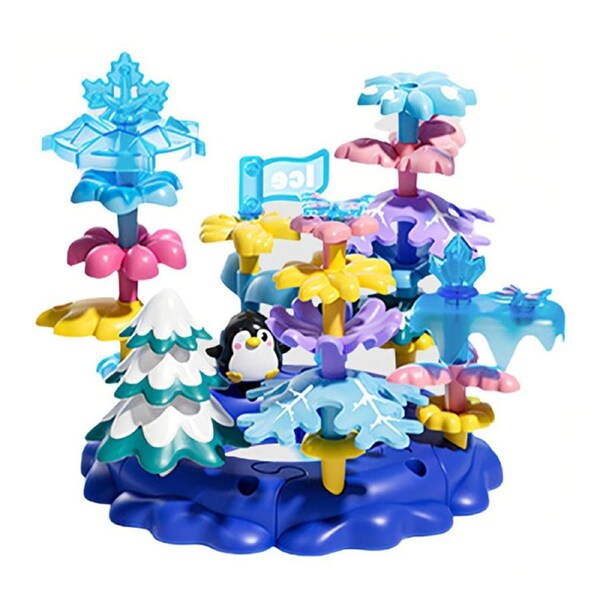 HOLALA Coral Flower Garden Building Set for Ages 3-5